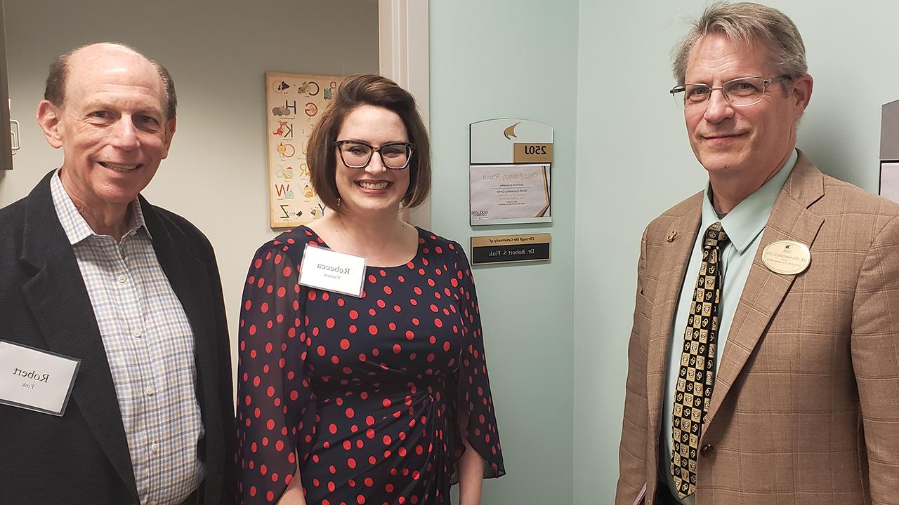 Dr. Robert S. Fink Play Therapy Room Dedication